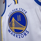 NBA Golden State Warriors White THOMPSON#11 Men Jersey Top Quality Hot Pressing Number And Name 2023