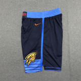 Oklahoma City Thunder Navy Blue 1:1 Quality NBA Pants