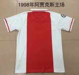 1998 Ajax Home 1:1 Quality Retro Soccer Jersey