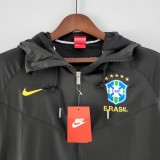 2022 Brazil Black Windbreaker