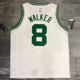 NBA Celtics retro white (No.8 Anthony Walker) with chip 1:1 Quality