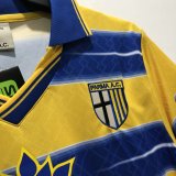 1998/1999 Retro Parma Home Yellow 1:1 Quality Soccer Jersey
