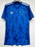 24/25 Cruzeiro Home Blue Fans 1:1 Quality Soccer Jersey