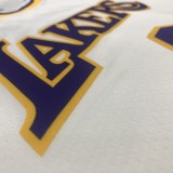 NBA Laker crew neck retro white No. 8 Kobe with chip 1:1 Quality