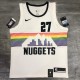 NBA Nuggets black 27 Jamal Murray with chip 1:1 Quality