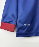 2012/2013 Retro Barcelona Home Long sleeve 1:1 Quality Soccer Jersey