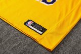 NBA Laker yellow Kuzma No.0 1:1 Quality