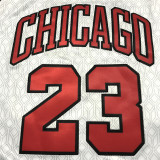 22/23 Bull Jordan #23 White City Edition 1:1 Quality NBA Jersey