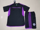 Bayern Munich Away Black 1:1 Quality Kids Soccer Jersey 23/24