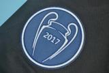 Real Madrid Away Black UCL Final Long sleeve 1:1 Quality Retro Soccer Jersey 2017/2018