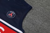 22/23 PSG Vest Training Kit Kit Dark Blue And Red Stripe 1:1 Quality Training Shirt