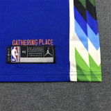Bucks Antetokounmpo #34 Blue City Edition 1:1 Quality NBA Jersey 22/23