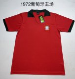 1972 Portugal Home 1:1 Quality Retro Soccer Jersey