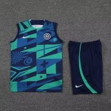 Inter Milan Green 1:1 Quality Training Vest（A-Set）22/23