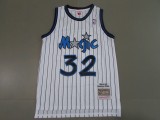 NBA Magic #32 O'Neal Retro white 1:1 Quality