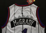 NBA Raptors (mesh print) 1 McGrady white purple 1:1 Quality