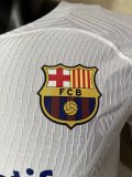 23/24 Barcelona Away White Player Version 1:1 Quality Soccer Jersey