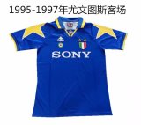 1995-1997 Juventus Away 1:1 Quality Retro Soccer Jersey
