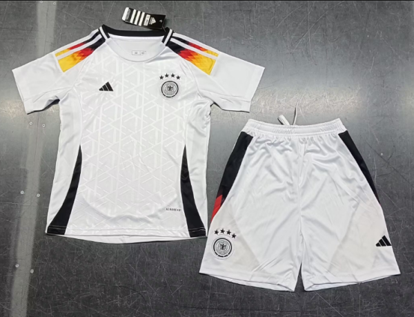 Germany Home Kids 1:1 Quality Soccer Jersey 24/25