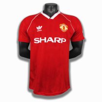 1988 Manchester United home 1:1 Quality Retro Soccer Jersey