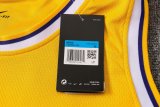 NBA Laker yellow Kuzma No.0 1:1 Quality