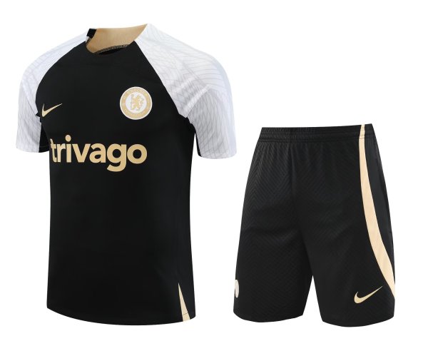 23/24 Chelsea Black 1:1 Quality Training Jersey（A-Set）