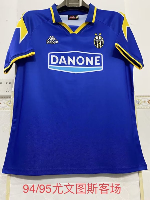 Juventus Away 1:1 Quality Retro Soccer Jersey 1994/1995