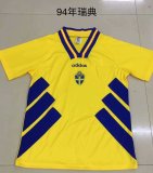 1994 Retro Sweden Home 1:1 Quality Soccer Jersey