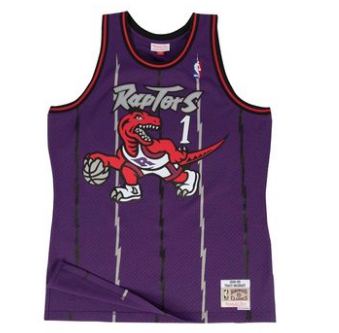 NBA Mitchell & Ness Raptor 1 Dragon purple 1:1 Quality