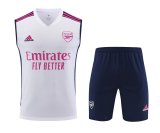 Arsenal White 1:1 Quality Training Vest（A-Set）23/24