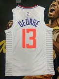 NBA Clipper away 【customized】George No.13 1:1 Quality