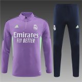 Real Madrid Training Purple Royal Blue 1:1 Quality Training Jersey 22/23