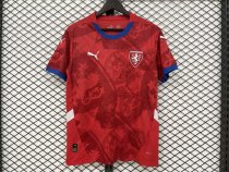 Czech Republic Red Home Fans 1:1 Quality Soccer Jersey 24/25 Czech Republic Red Home Fans 1:1 Quality Soccer Jersey 24/25