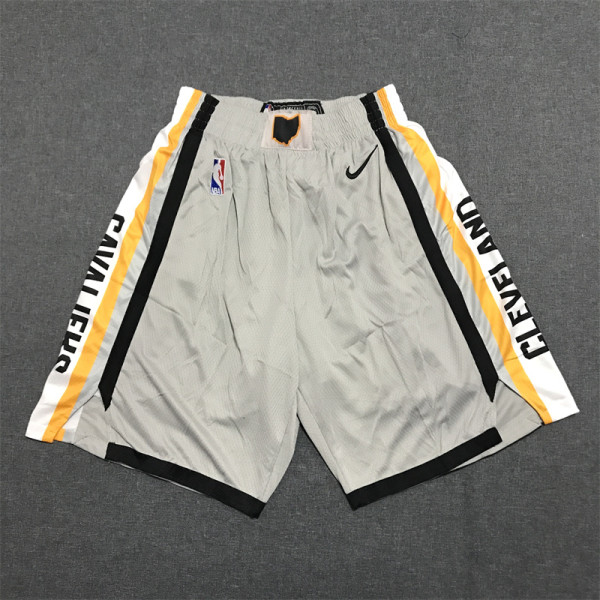 17-18 Cleveland Cavaliers Gray City Edition 1:1 Quality NBA Pants