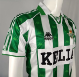 Real Betis Home 1:1 Quality Retro Soccer Jersey 1996/1997