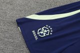 2022 Brazil Vest Training Jersey Blue 1:1 Quality Training Shirt