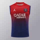24/25 PSG Paris Blue 1:1 Quality Training Vest（A-Set）