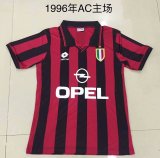 1996-1997  AC Milan Home 1:1 Quality Retro Soccer Jersey