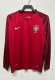 Portugal Home Long Sleeve Fans 1:1 Retro Soccer Jersey 2016