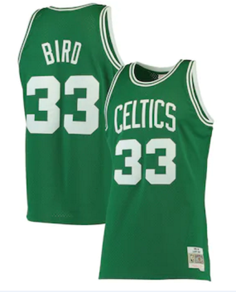 NBA Mitchell & Ness Celtic 33 green 1:1 Quality