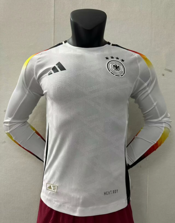 Germany Home Player Long sleeve 1:1 Quality Soccer Jersey 24/25