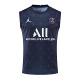 22/23 Paris Vest Training Suit Kit Black1:1 Quality Training Shirt