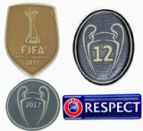 2017/2018 Real Madrid Third Long Sleeve Player Version 1:1 Quality Retro Soccer Jersey