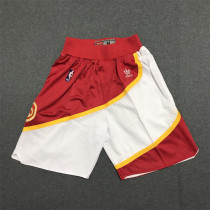 Hawks Red 1:1 Quality Retro NBA Pants Hawks Red 1:1 Quality Retro NBA Pants
