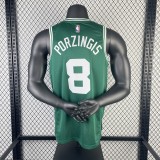 NBA Celtics Green PORZINGIS#8 Men Jersey Top Quality Hot Pressing Number And Name 2023