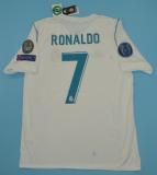 2017-2018 Real Madrid Home 1:1 Quality Retro Soccer Jersey