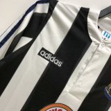 1995-1997 Newcastle Home Long Sleeve Fans 1:1 Quality Retro Soccer Jersey