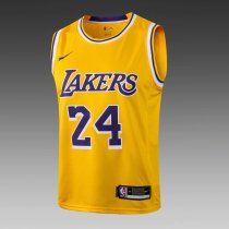 NBA Laker yellow Kobe Bryant No.24 1:1 Quality NBA Laker yellow Kobe Bryant No.24 1:1 Quality