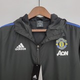2022 Manchester United Black Windbreaker