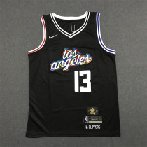 22/23 Clippers GEORGE #13 Black City Edition 1:1 Quality NBA Jersey 22/23 Clippers GEORGE #13 Black City Edition 1:1 Quality NBA Jersey
